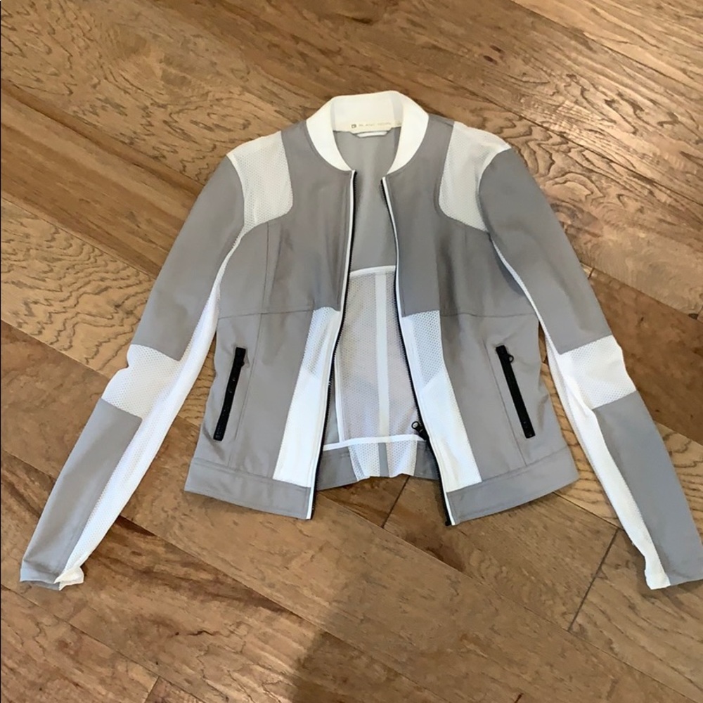 Blanc Noir Mesh/Polyurethane Jacket